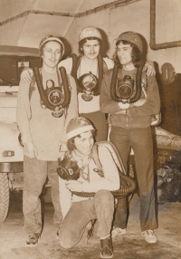 Dole - Josef Kurek na záchranářském kurzu v Ostravě