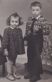 Marie Dvořáková's children, 1950s