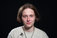 Deniza Glezina during the interview, 2025 