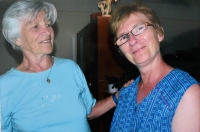 Anna Liebigerová (vlevo) s dcerou 