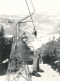 In 1970 in the Krkonoše Mountains