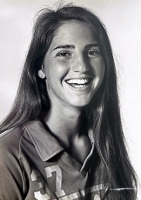 Merja Connolly-Fruend, portrait from her studies at UCLA