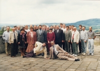 Teachers of the Semily Grammar School, Hrubá Skála, 1995