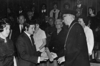 Graduation ceremony at the Faculty of Science of Charles University, Karolinum Auditorium