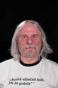 Petr Procházka při natáčení 