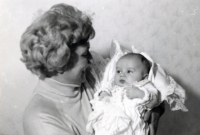 With grandmother Marie Vítkovičová, 1970