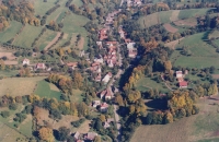 Letecký pohled na Seninku