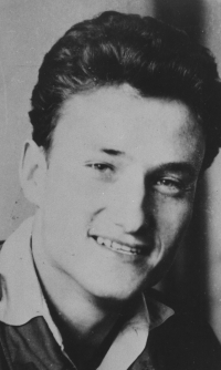 Miloš Plachta, student years, late 1950s