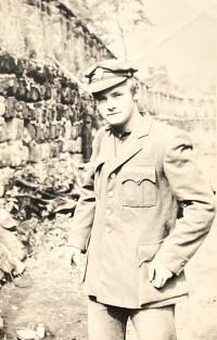 During his military service, late 1960s and early 70s