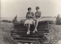 Pamětnice jako pracovnice OKS Jihlava, 60. léta