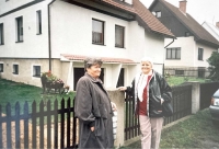 Helena Matrasová (vlevo), Varnsdorf, cca 1996  