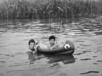 Alan Kubica with his younger brother Jan