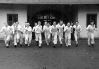 Navy cadets of the German army during World War II