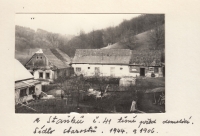 Sídlo starosty Seninky J. Staňka za války 