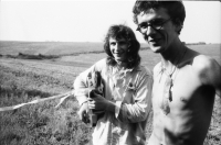 Wedding of spruce and birch, 1982