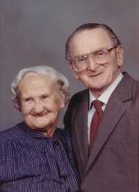 Jaroslav Švec s manželkou, jeden z organizátorů tzv. Vlaku svobody