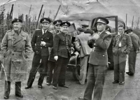 Jan (left) in Czechoslovakia