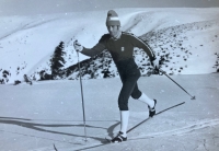 70. léta, Stanislav Buchta při tréninku