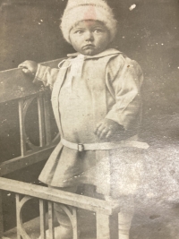Josef Straka as a year-old boy (1926)