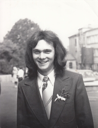 At the wedding in Stará Role, 1976