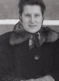 Mum Marie Grobelná (maiden name Kaňová)
