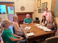 Recording an interview with Tomáš Mikeska for the project Stories of Our Neighbours