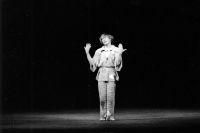 Witness on the stage of the Tyl Theatre (Stavovský), ballet Petrushka by Igor Stravinsky, 1979