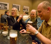 S Ivanem Jirousem a Františkem Stárkem, 2008