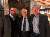 Na návštěvě u Josefa Mašína se Zdeňkem Bergmanem, 2018