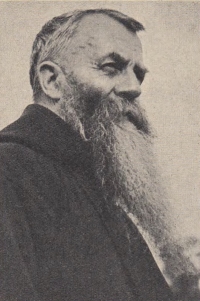 Father Wolfram Prochaska, member of the Order of Friars Minor Capuchin from Fulnek