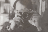 Self-portrait of Josef Grobelný