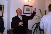 Dlouholetý generální vikář Královéhradecké diecéze Josef Socha (1943–2024), 90. léta dvacátého století