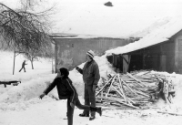 S horolezcem Milanem Slaměníkem, Rabštejn, polovina 70. let