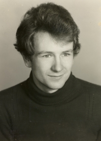 Portrait of Pavel Horák in 1977