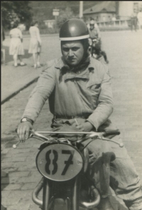 Dračí rokle (Dragon's Ravine) motorcycle race, Trutnov 1961