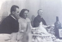 Moment from a wedding, 1955