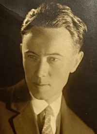 Uncle of Jiří Petz Jaroslav Mičan, 1927