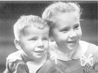 Martin Chovan so sestrou