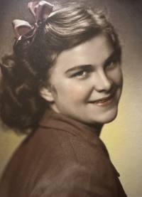 Wife Helena at the age of 17
