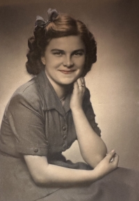 Wife Helena at the age of 17