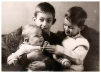 The Poul Brothers, Hubert (the eldest), Jan and Richard, 1962
