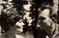 Jiří Petz s manželkou Květou Petzovou, 1964