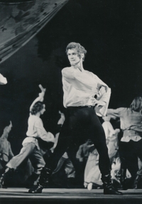 Father Viktor Gachenko dancing the "Gypsy Dance", Kiev, late 1970s
