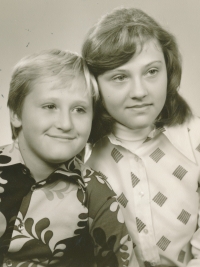 With my brother Roman, circa 1979