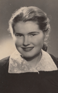 Dobová fotografie Jarmily Omesové