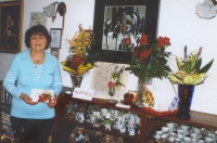 Wife Jana Güntherová, 70th birthday, Trutnov 2009