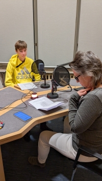 Recording a radio report