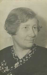 Witness's grandmother Marie Breitlerová, 1922