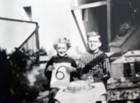 Jana Fischerová celebrates her sixth birthday