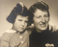 Alena Trachtová s maminkou
